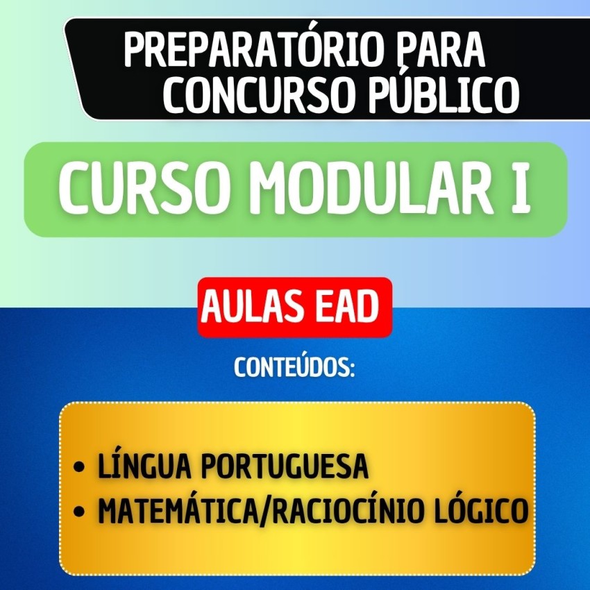 CURSO MODULAR I