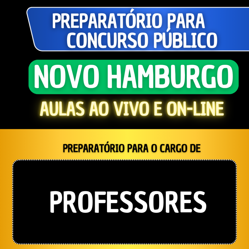 PREPARATRIO NOVO HAMBURGO - PROFESSORES