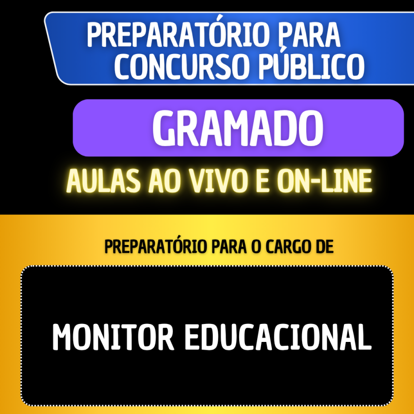 PREPARATTIO GRAMADO - MONITOR EDUCACIONAL