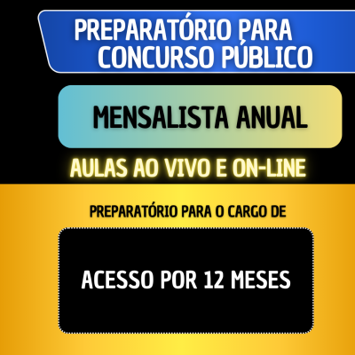 MENSALISTA ANUAL
