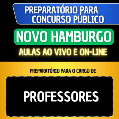 PREPARATRIO NOVO HAMBURGO - PROFESSORES