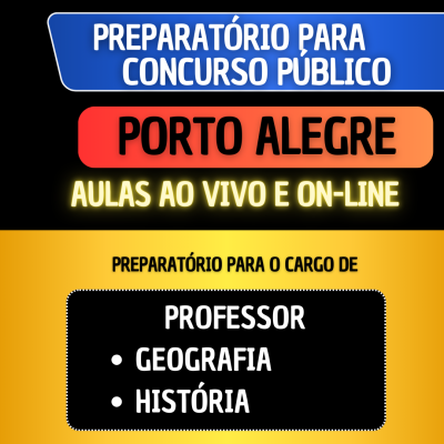 PREPARATRIO PORTO ALEGRE - GEOGRAFIA E HISTRIA